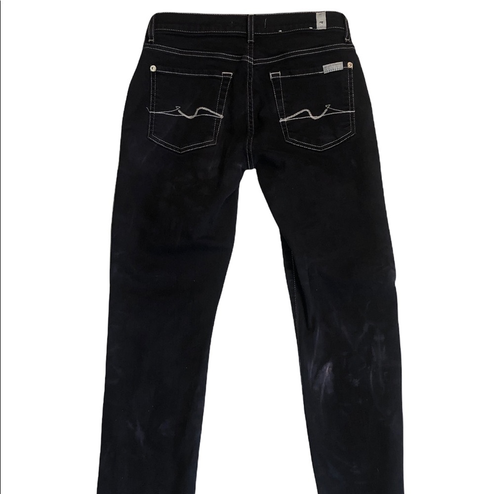Seven Dark Wash Sz 27 EUC - Picture 6 of 8